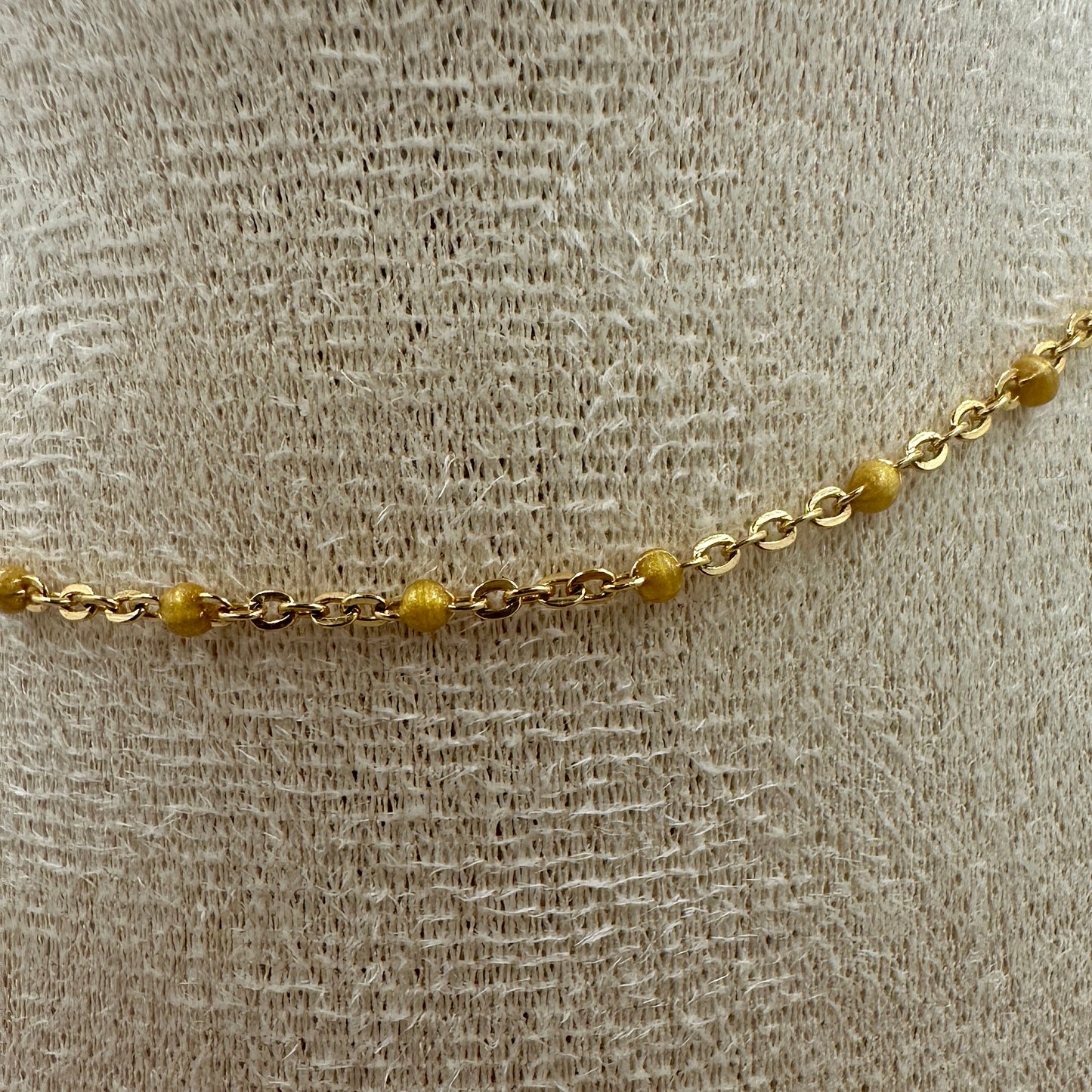 Golden Yellow Saint-Tropez Anklet