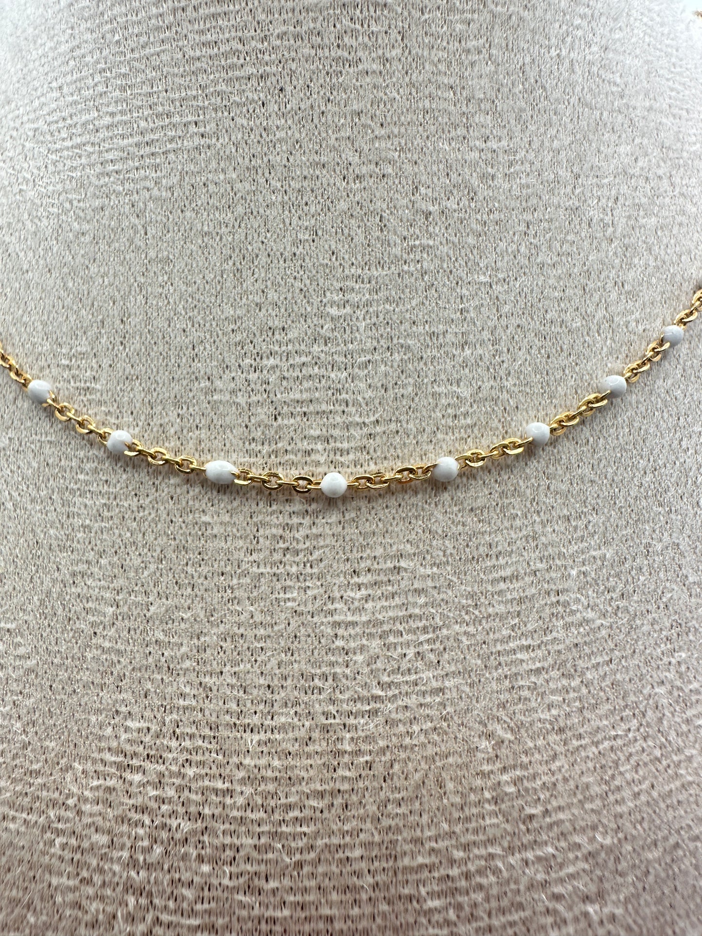 White Saint-Tropez Anklet