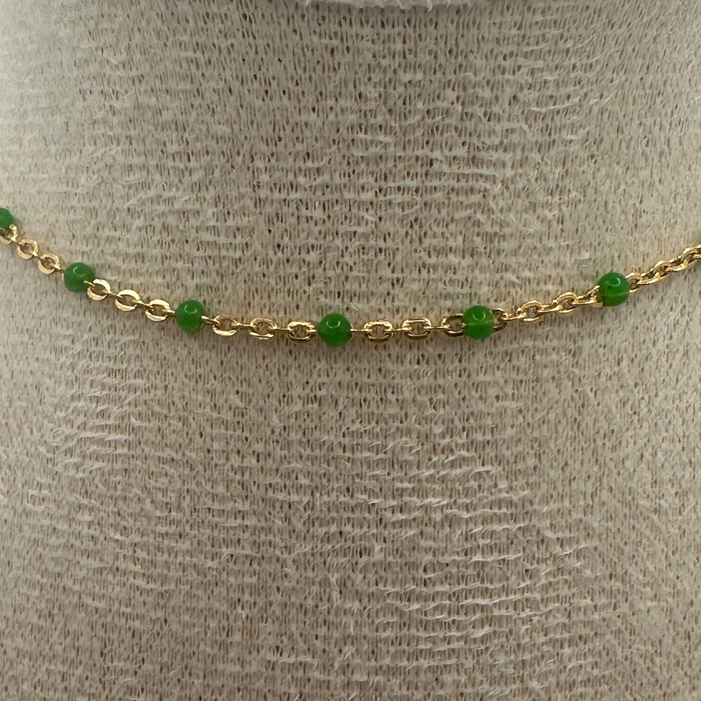 Green Saint-Tropez Anklet